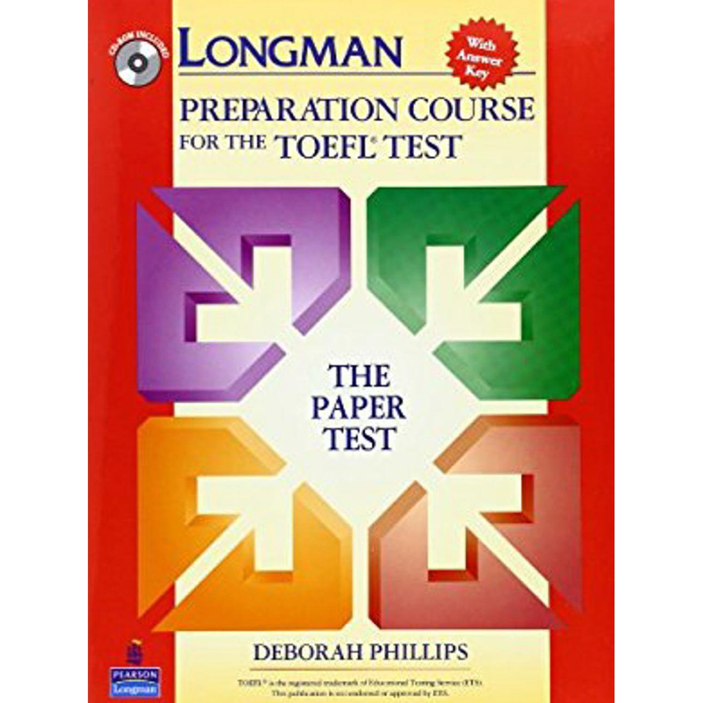 Paling Murah Buku Longman Preparation Course For The Toefl Test Dan Cd