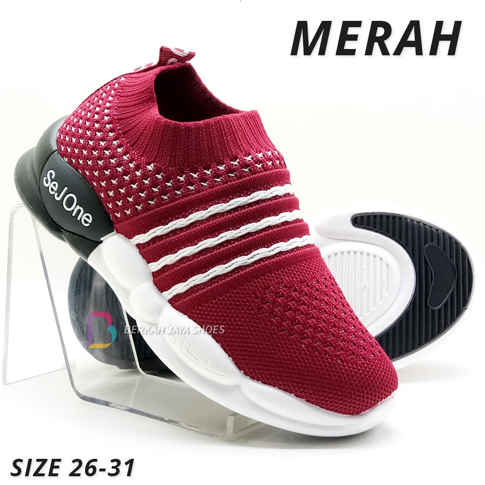 Sepatu Slip On Anak / Sepatu Anak Laki Laki &amp; Perempuan Import Varian Warna 26 - 31