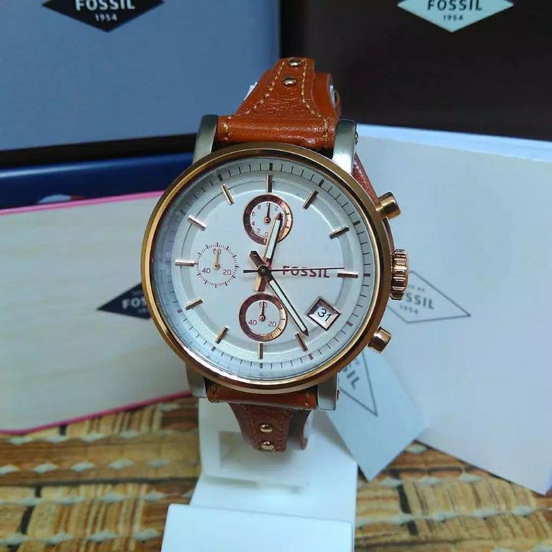 Fossil Boyfriend ES3837 Original Jam Tangan Wanita