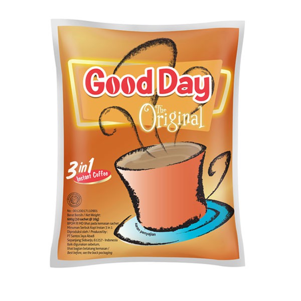 

Good Day Orig.Coff Bag 30Sx20Gr