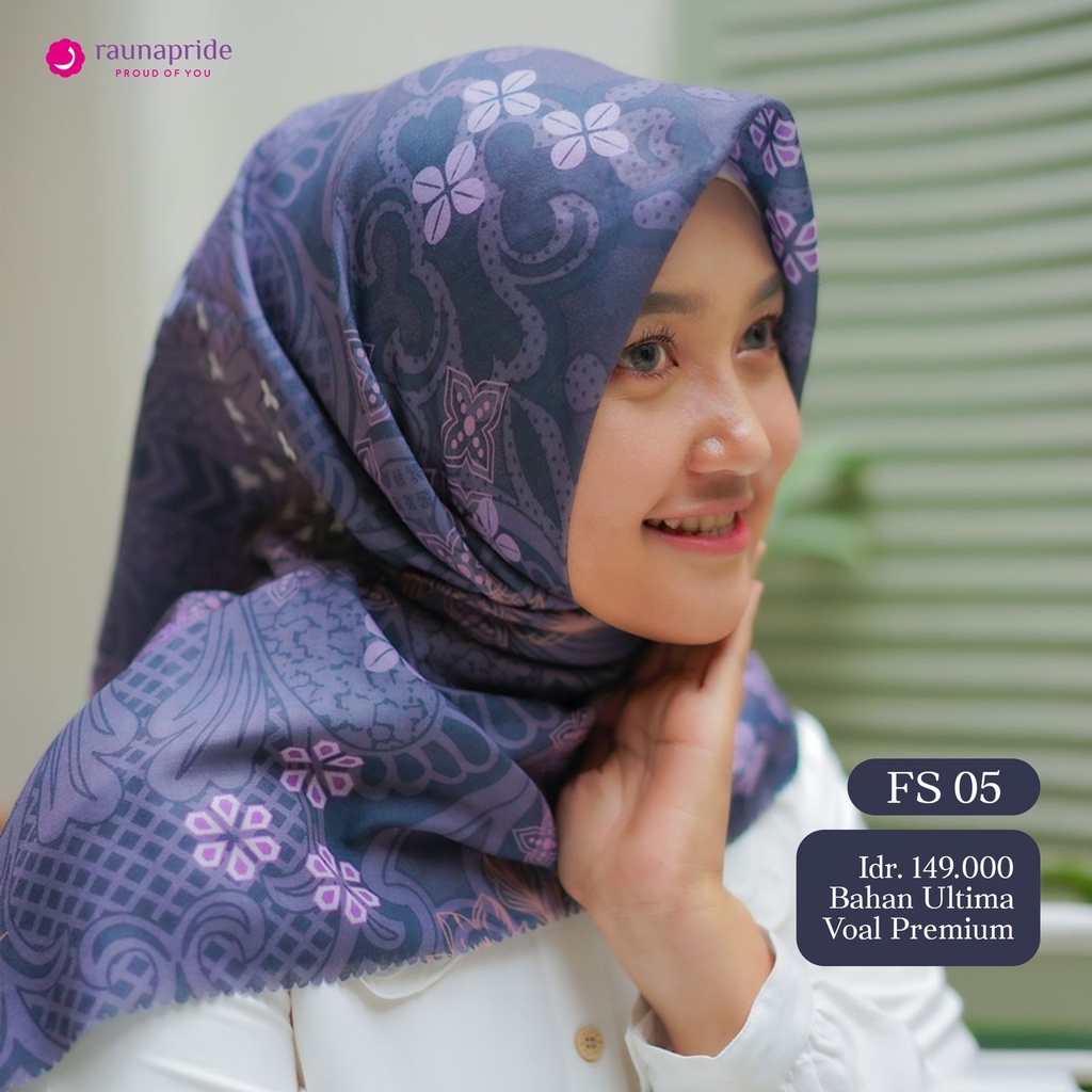 Hijab Terbaru Rauna FS 02 - 03 - 04 - 05