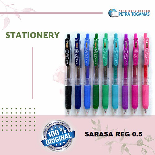 

BALLPOINT SARASA CLIP 0.5 ZEBRA REG/TERMURAH