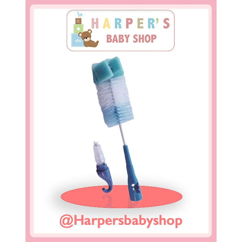 Sikat Botol Susu Bayi Biru Reliable