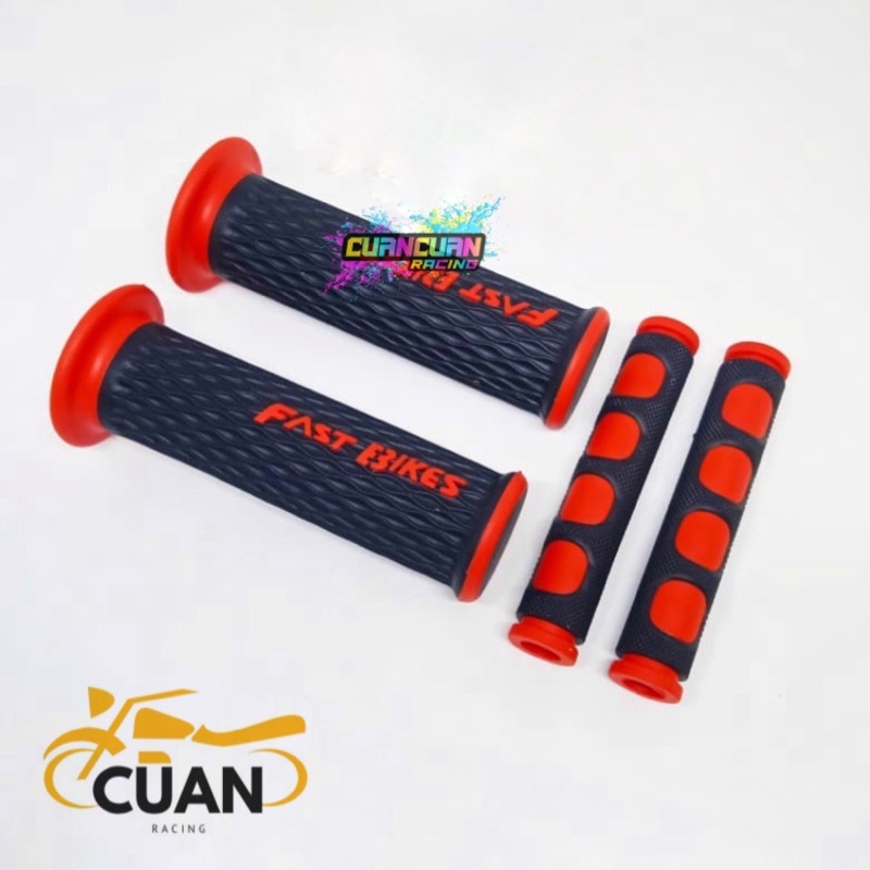 PROMO MURAH HANDGRIP FAST BIKES PLUS KARET HENDEL UNIVERSAL