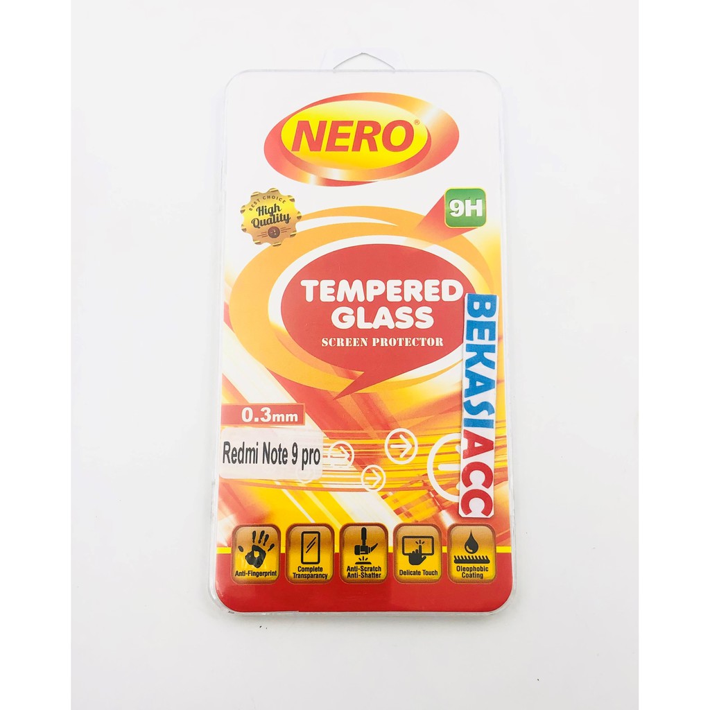 TEMPERED GLASS REDMI NOTE 9 PRO / ANTI GORES KACA REDMI NOTE 9 PRO