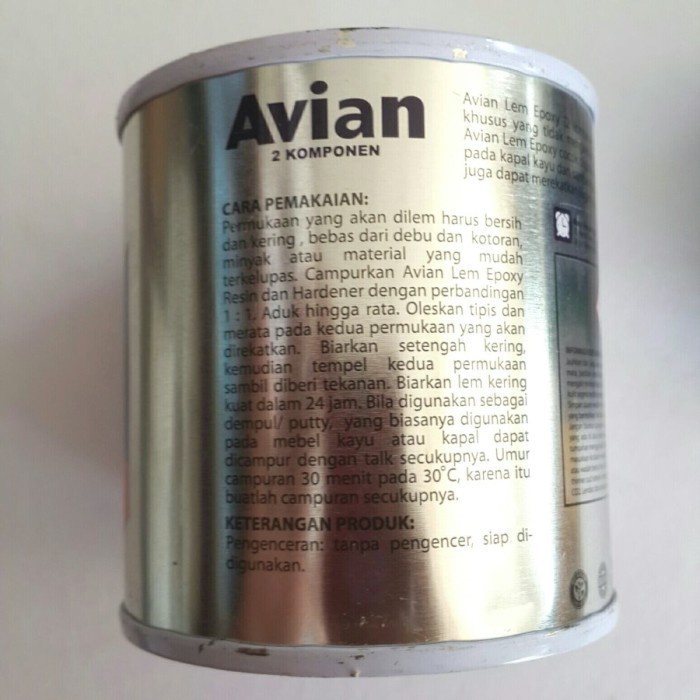 

Baru Lem Epoxy Avian 2 Komponen/Avian Lem Epoxy Resin + Hardener