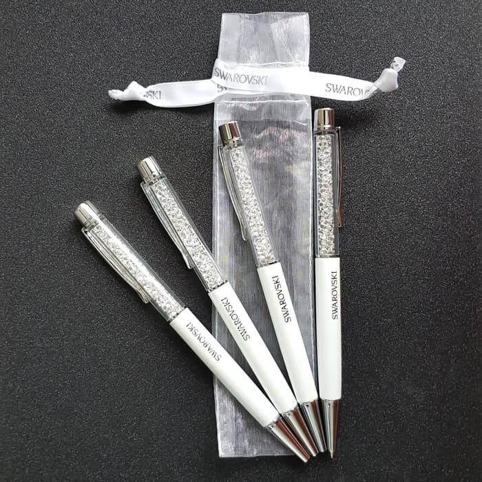 

Swarovski Crystalline Pen Putih