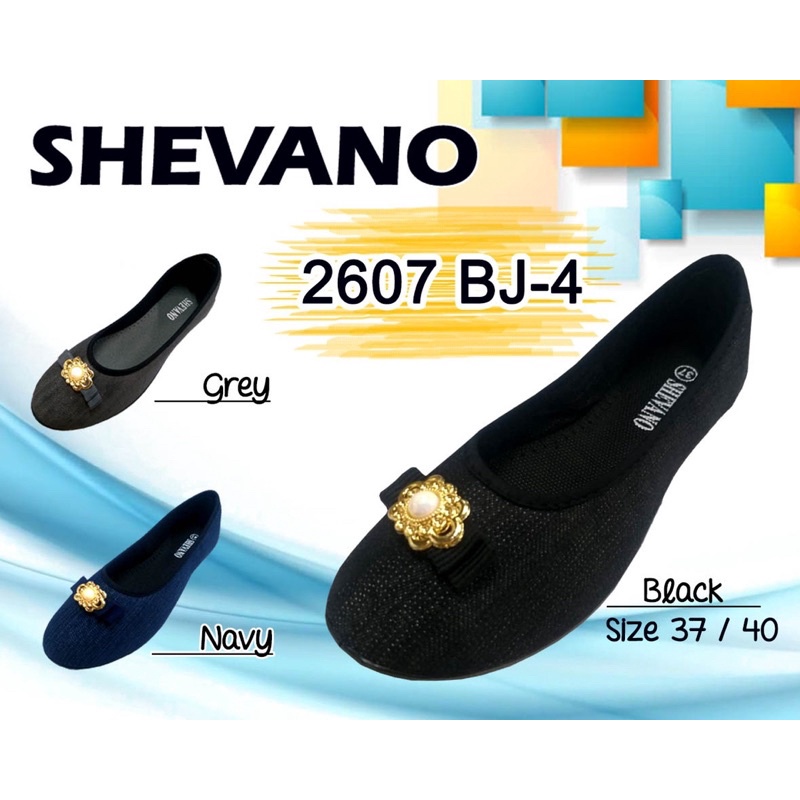 SEPATU FLATSHOES KEKINIAN  SHEVANO 2607-7 DAN SHEVANO 2607 BJ-4 DAN SHEVANO 2607-5 ( KNS )