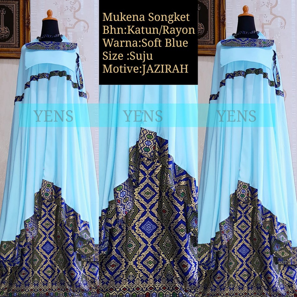 Mukena Bali songket Salsabila