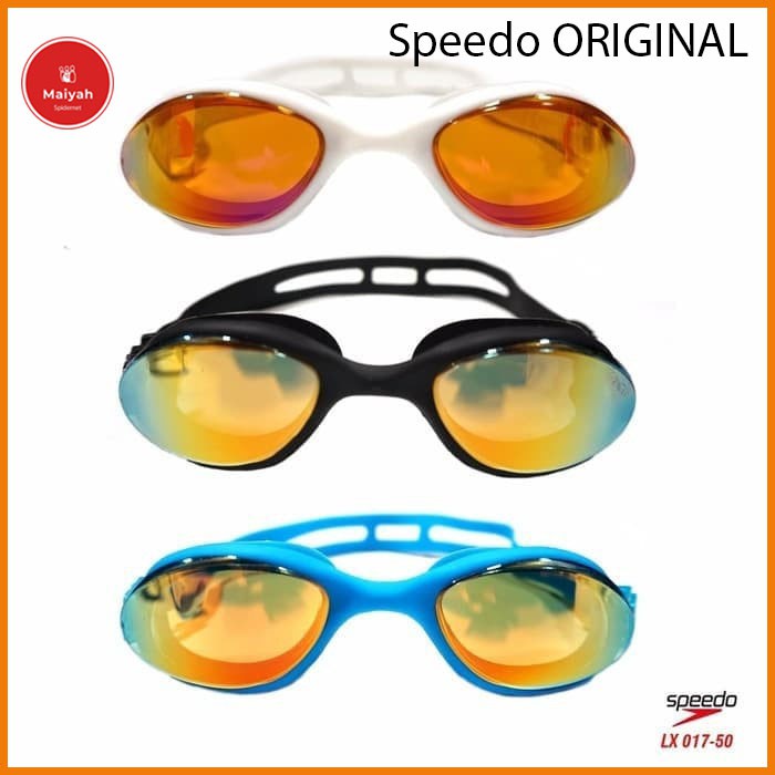kacamata renang dewasa Anti fog UV Embun Ebun Mirror Aquapure Speedo LX 50 kaca mata berenang swimin