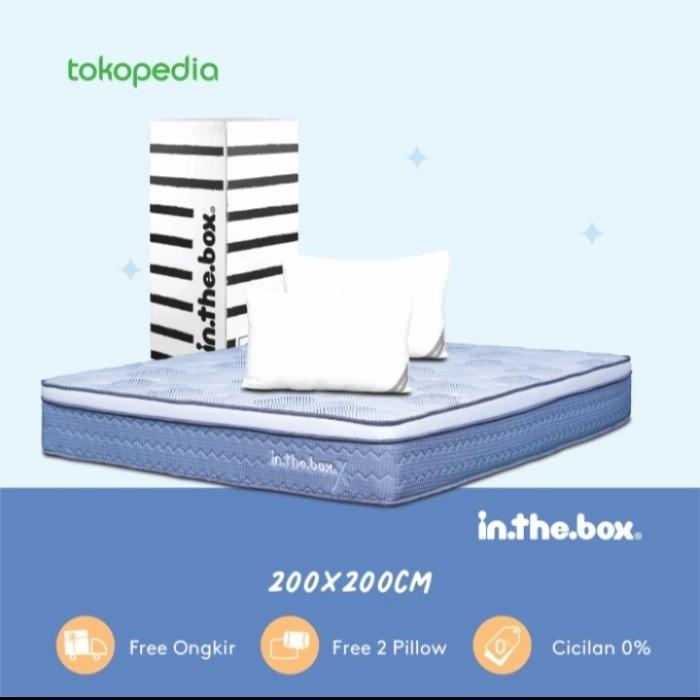 Kasur Spring Bed In The Box | Size 100-200X200 100%ori