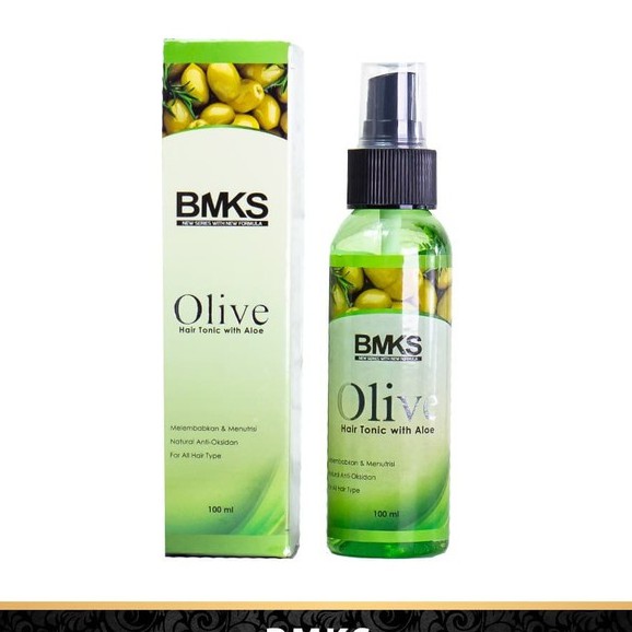 BMKS OLIVE SAMPO/ OLIVE SHAMPOO/ BMKS OLIVE CONDITIONER / BMKS PAKET OLIVE LENGKAP /HAIR TONIC