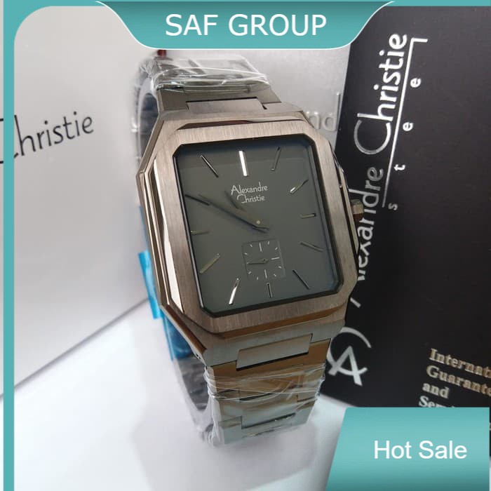 JAM TANGAN PRIA ALEXANDRE CHRISTIE AC 8601 / AC8601 FULL BLACK ORIGINAL by plp