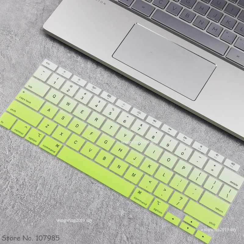 Skin Silikon Pelindung Keyboard Laptop MacBook Air 13 A2179 A2337 Touch ID 2020 Versi US