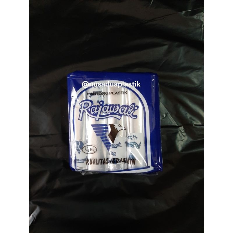 Kantong Plastik PP Bening Rajawali 1/4 kg Transparan Kiloan