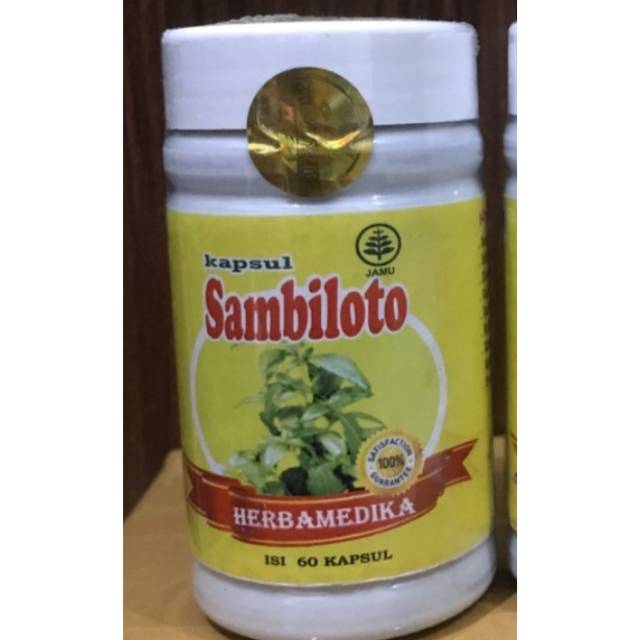 

Kapsul herbal sambiloto