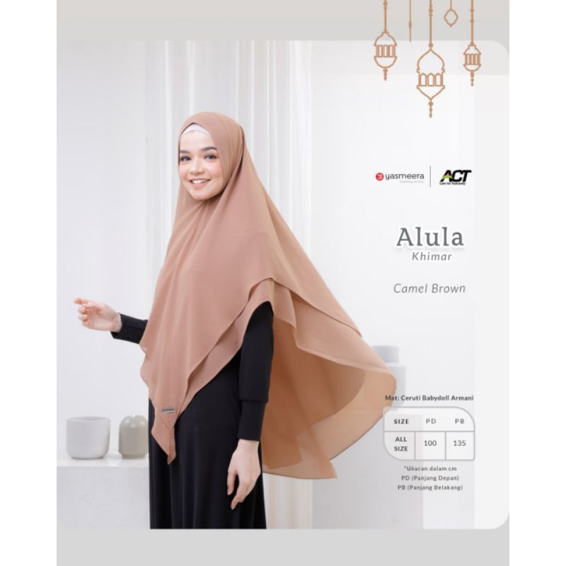 YASMEERA ALULA Khimar Ceruti Babydoll Armani