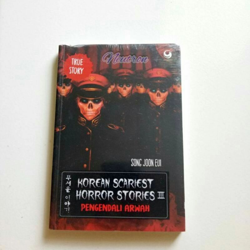 Buku cerita novel horor korea Pengendali Arwah ori Gramedia