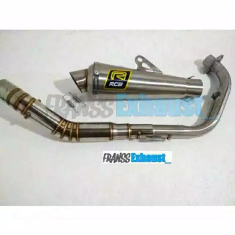 knalpot racing rcb fantera for sonic. supra gtr