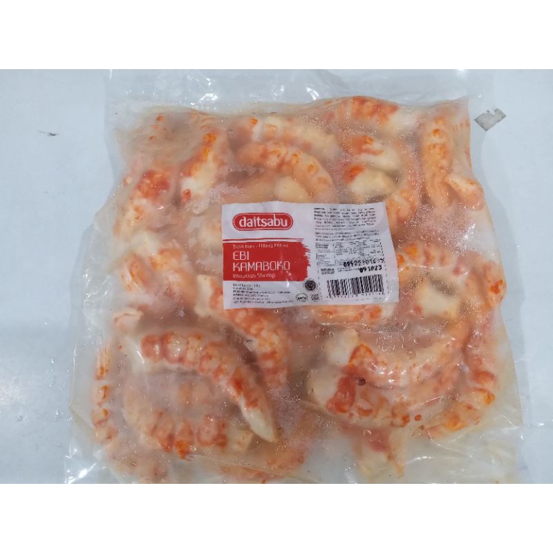 

Daitsabu Ebi Kamaboko/Imitation Shrimp/Ekor Udang imitasi [1Kg]