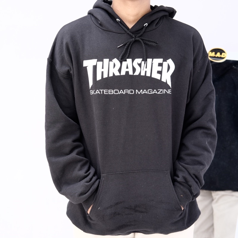 Hoodie Thrasher Logo Classic 100%ORIGINAL uang kembali