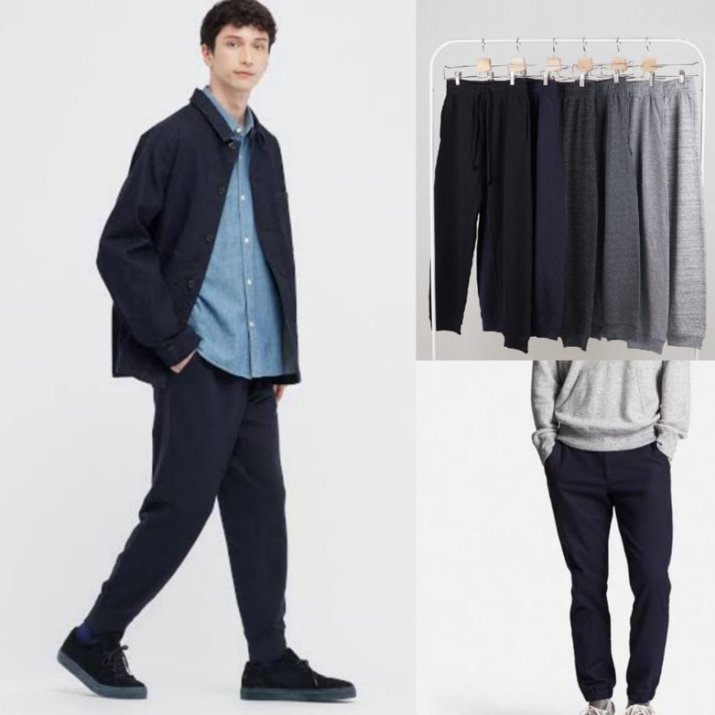 Jual 299rb UNIQLO MEN JOGGER PANTS - JOGGER UNIQLO PRIA CUT LABEL ...