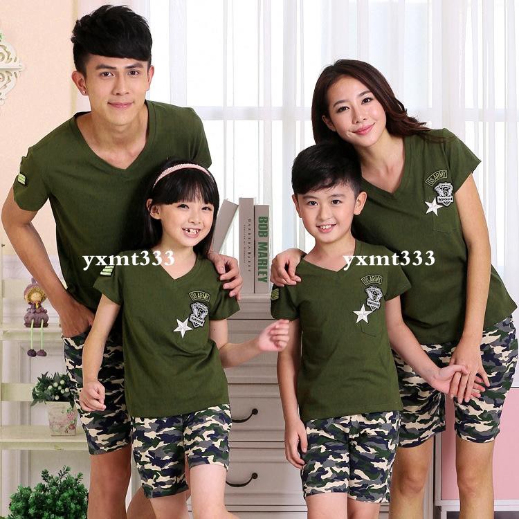 Kaos T shirt Model V neck Lengan Pendek  Motif Camo Warna 