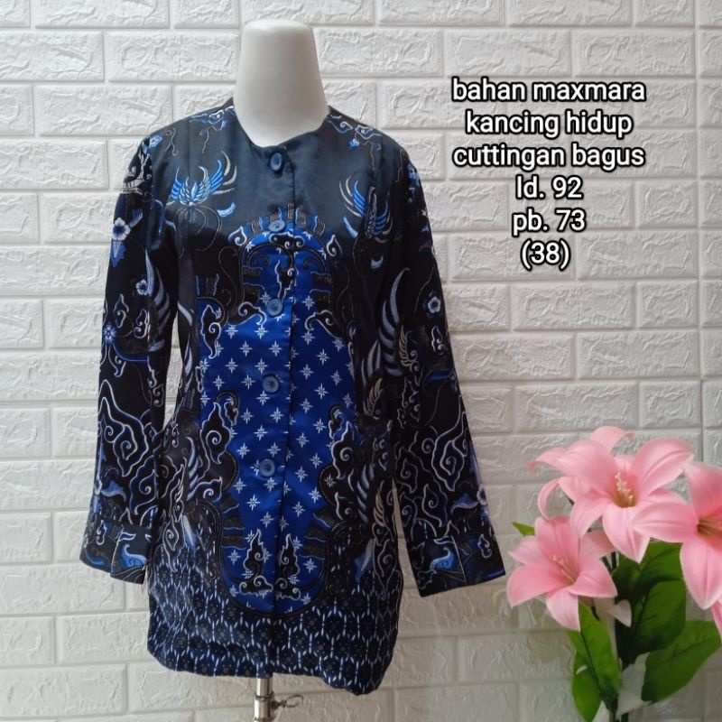 PRELOVED BAJU BATIK WANITA / (PART 1) / PL ATASAN BATIK WANITA / BAJU BEKAS-16