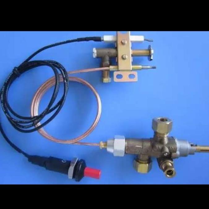 Jual Paket Gas Automatic Shut Off Safety Valve Thermocouple Piezo