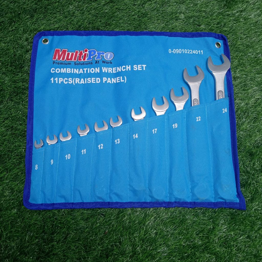 Kunci Ring Pas Set MultiPro / Ringpas Set MultiPro / Kunci Kombinasi / Combination Wrench Set 11 Pcs
