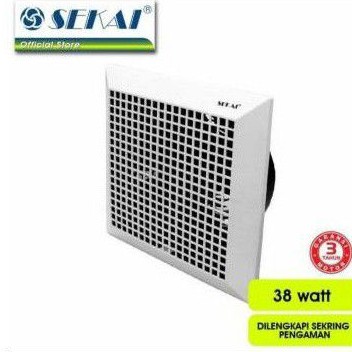 Exhaust Fan Ceiling Sekai Exhaust plafon 12 inci Exhaust fan plafon 12inch CEF1295