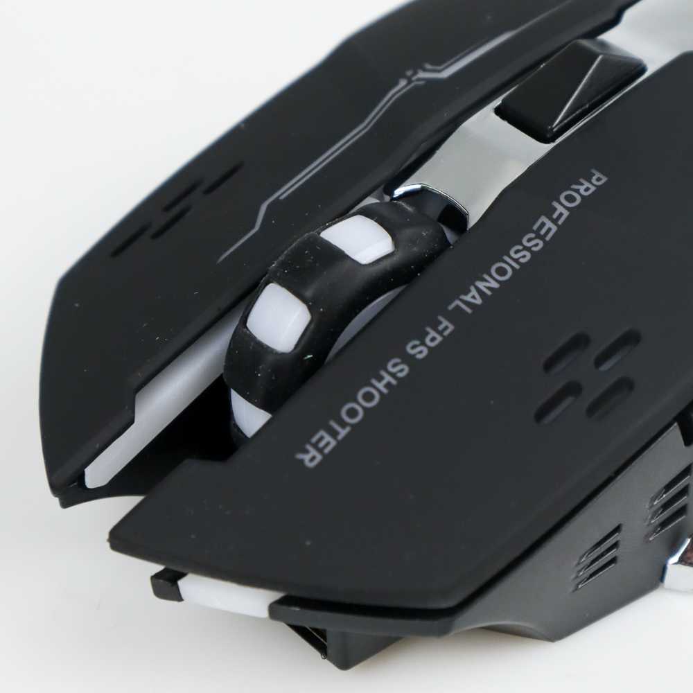 T-WOLF Wireless Gaming Mouse LED Light 2400 DPI - Q13 ( Al-Yusi )