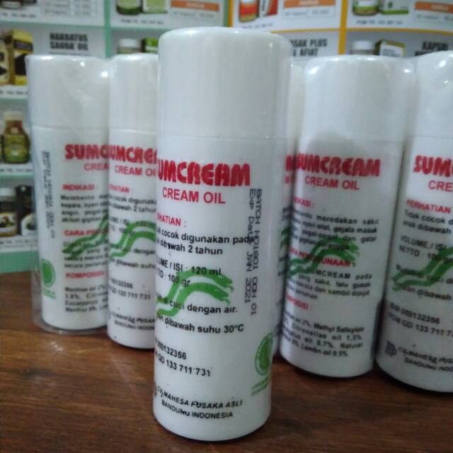 Sumcream Original Asli Cream Oil