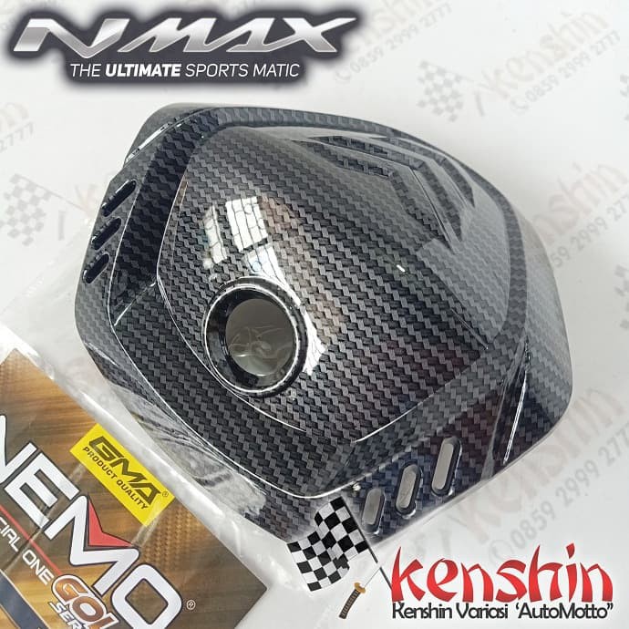 Cover Tengah Stang Setang Carbon nmax 2020 ALL NEW NMAX 2020