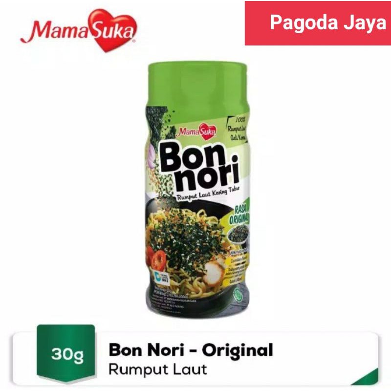 

TERMURAH!!! PROMO!!! Bon Nori Mamasuka 30 gr (Kemasan Botol)