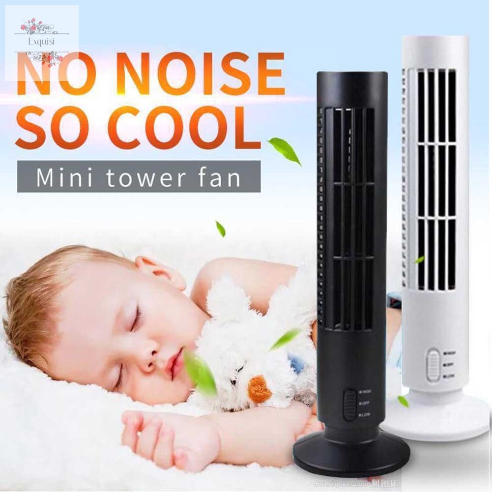 Mini Portable Usb Cooling Air Conditioner Purifier Tower Bladeless