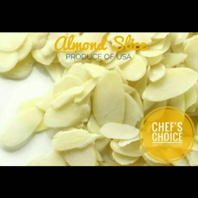 

Almond Sliced 50 gr Blue Diamond / Almond Flake / Kacang Almond From USA