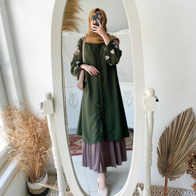 DYN LANESHA BASIC TUNIK | DYN CLOTHINGLINE ORIGINAL | TUNIK WANITA | TUNIK