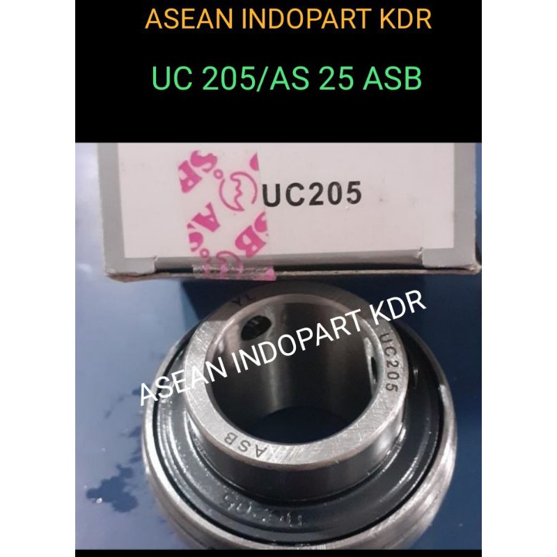 BEARING UC /BEARING TENGAH PILLOW UC 205 ASB