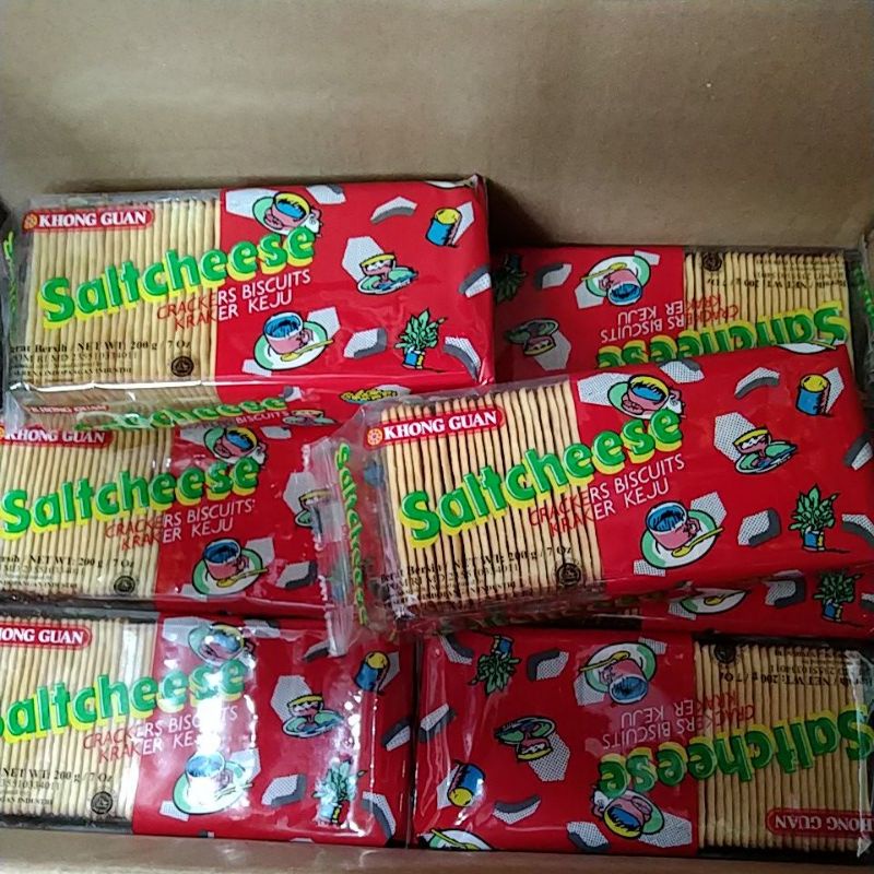 Saltcheese Khong Guan 200gr