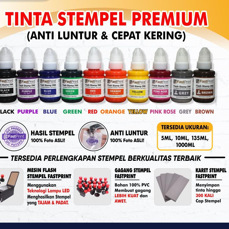 

Big Sale Fast Print Tinta Stempel Flash 135 ML