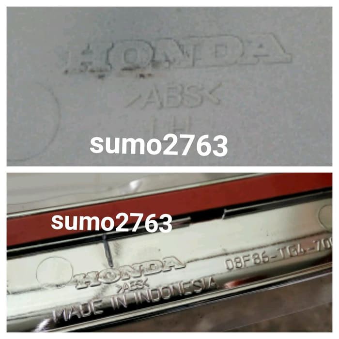 ducktail kaca belakang honda brio original honda