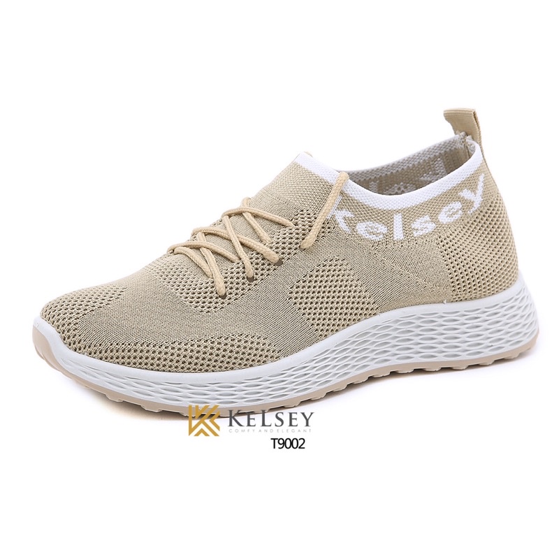 (GRATIS ALAS KAKI) NICOLE SEPATU SNEAKERS WANITA KELSEY #T9002  SEPATU FLYKNIT WANITA NYLON SNEAKERS CASUAL IMPORT