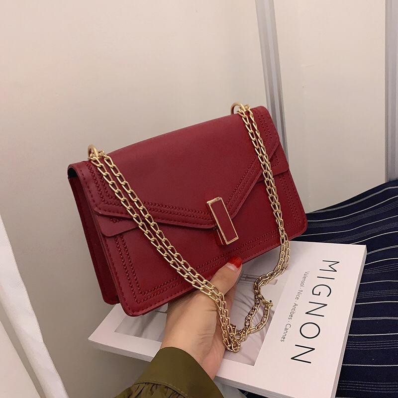 LDS 307-93 Tas Fashion Wanita Tas Selempang Tali rantai Kualitas Import Tas Wanita Murah