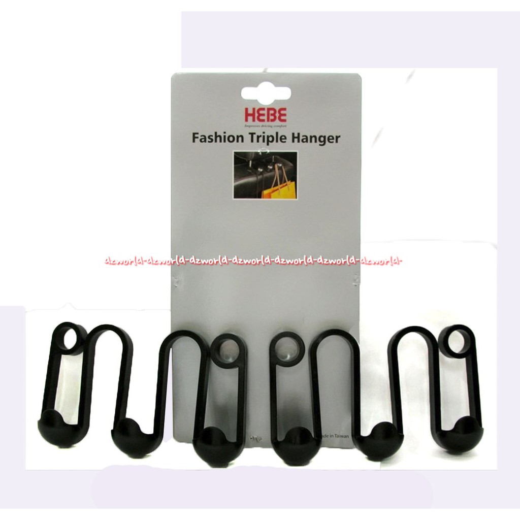 Hebe Fashion Triple Hanger Alat Gantungan Dimobil Gantung Gantungan Mobil Gantungan Barang Di Mobil