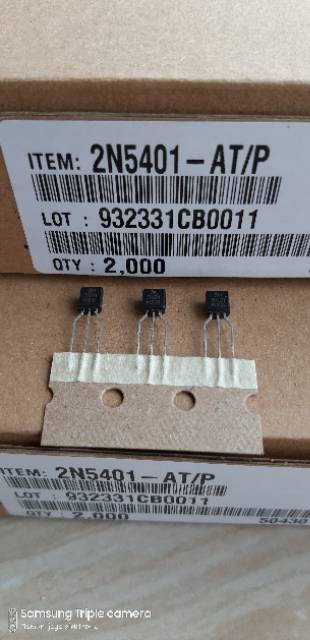 TRANSISTOR 2N5401 2N5551 KEC RENTENG ORIGINAL