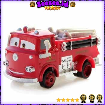 Mainan Anak Disney Pixar Fire Truck Children Toy Mobil Mobilan Mainan Pemadam Truk  HW2706