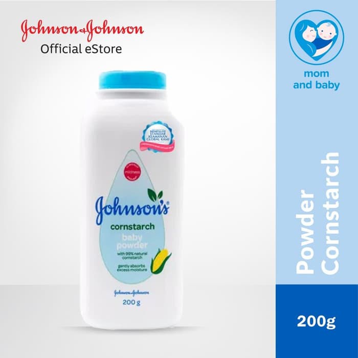 Johnson's Baby Powder Cornstarch 200gr