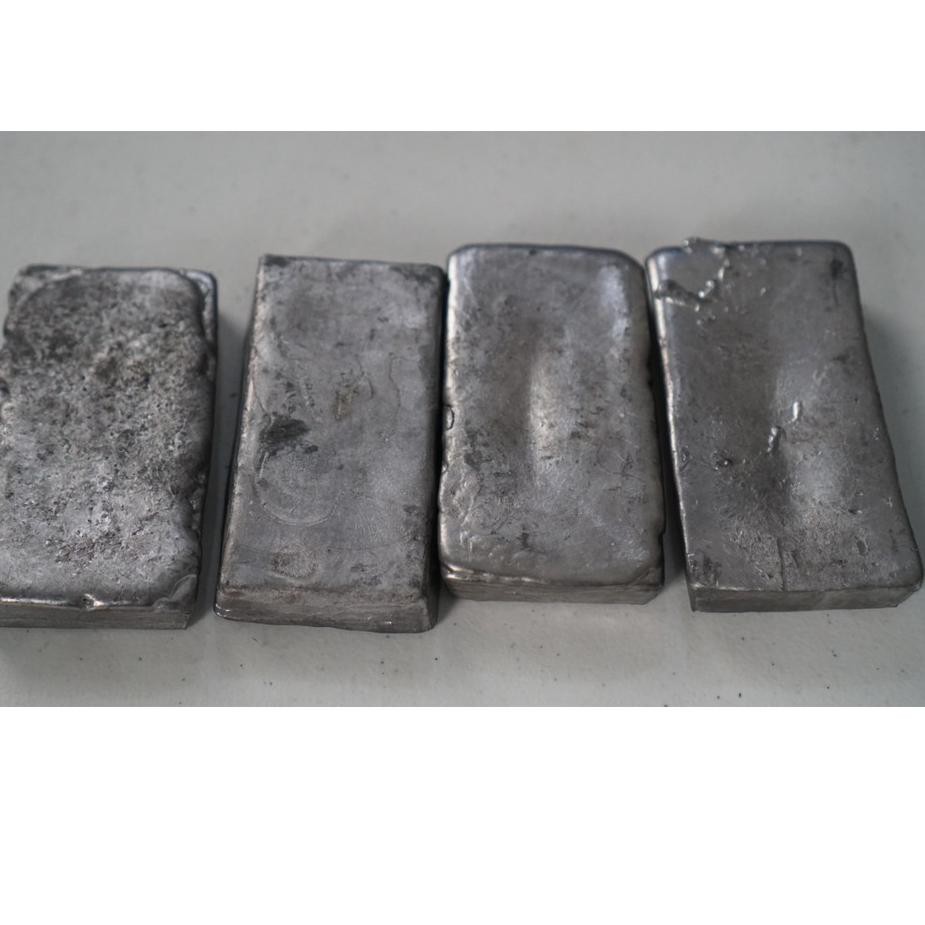 Timah Hitam Batangan 1kg Bahan Metal Jig | Emblem | Mimis | Pemberat Pancing dan Segel Timah Dll