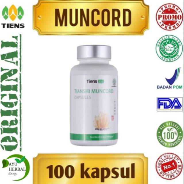 Muncord Tiens / Cordyceps Micellium / Antibiotik Alami